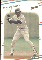 1988 Fleer Baseball Cards      587     Stan Jefferson